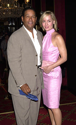 Bryant Gumbel and wife at the New York premiere of 20th Century Fox's Planet Of The Apes