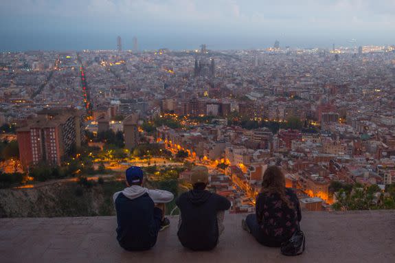 Barcelona, a great place to share a ride.