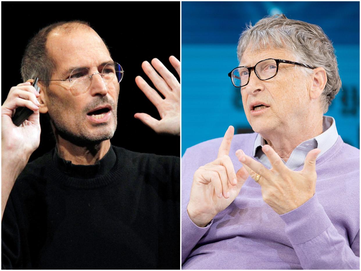 Steve Jobs Bill Gates