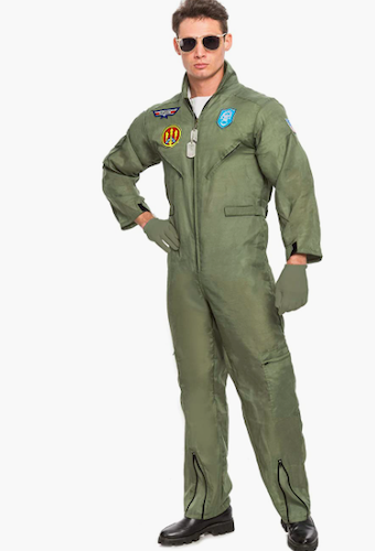 Spooktacular Top Gun Maverick Flight Costume