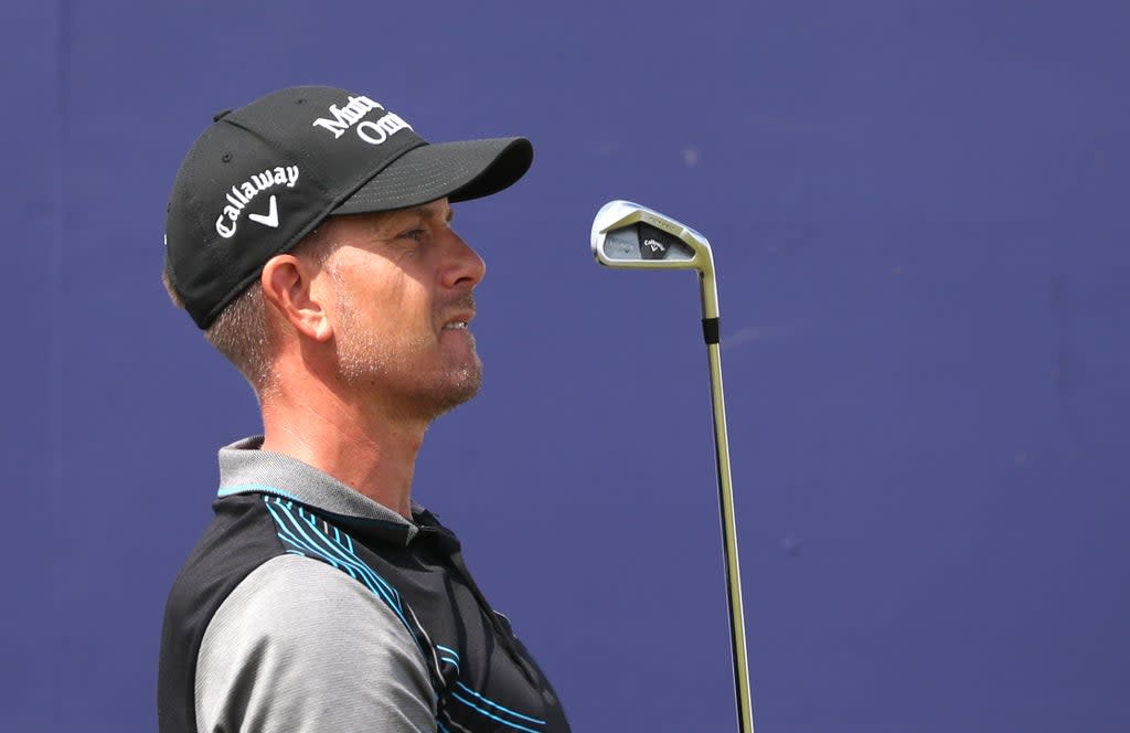 Henrik Stenson continued his strong recent form on day one of the Italian Open (Jane Barlow/PA) (PA Archive)