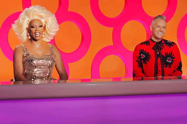 <p>MTV</p> RuPaul and Ross Mathews on 'RuPaul's Drag Race'