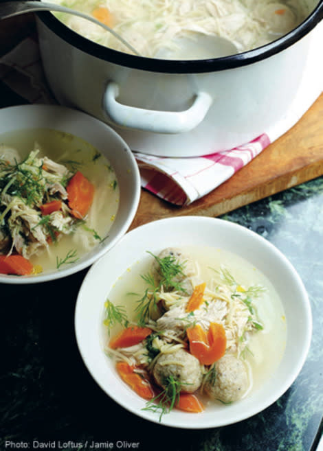 Matzoh Ball Soup