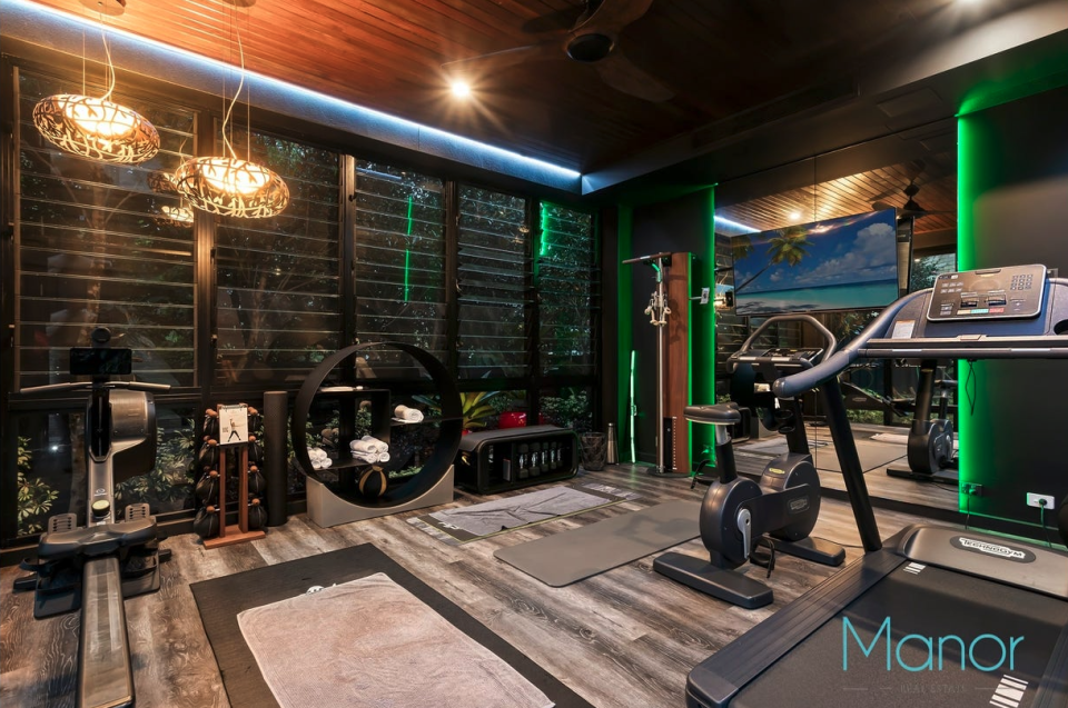 Gym at home in Baulkham Hills