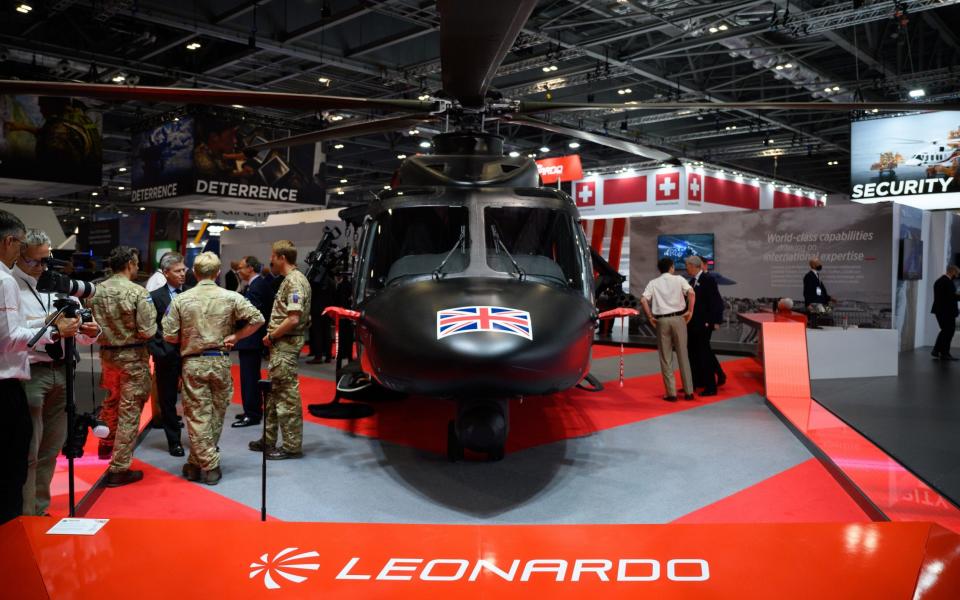 Leonardo's purpose-built AW149 first took to the air over a decade ago - Leon Neal/Getty Images