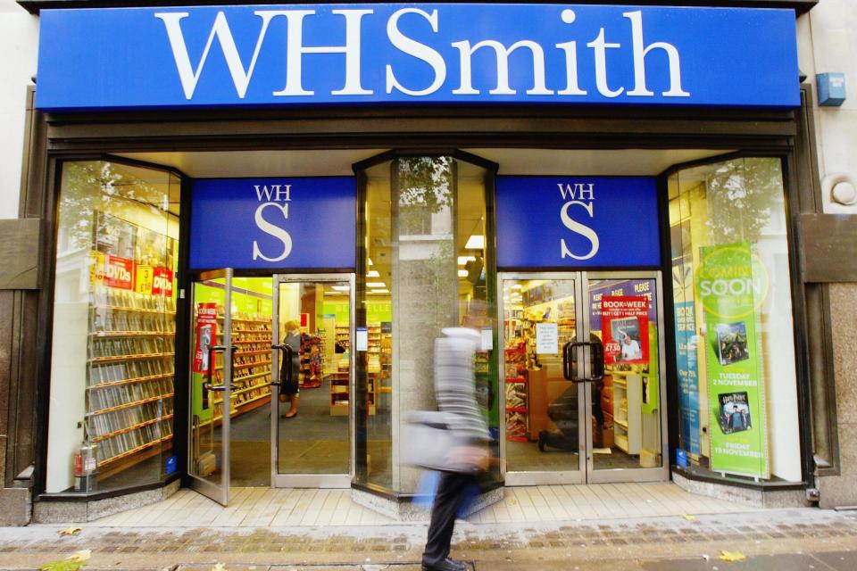 WH Smith has been voted the worst high street retailer in the UK: Getty Images