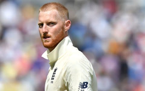 Ben Stokes following day four - Credit:  PA