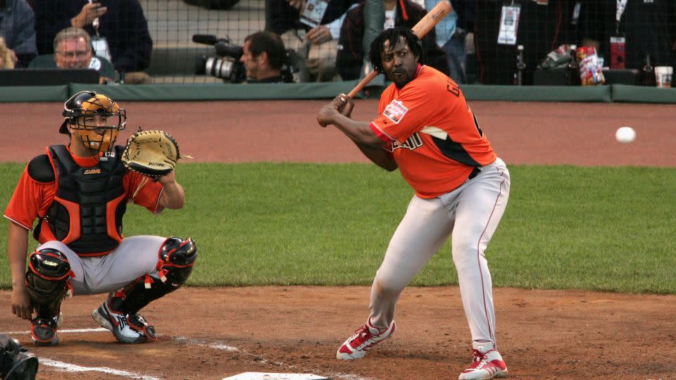 Vladimir Guerrero Sr. won the HR Derby in 2007. - Justin Sullivan/Getty Images