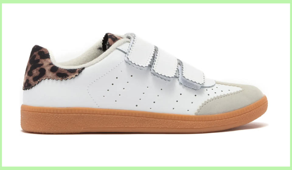 Your favorite childhood velcro sneakers, all dressed up. (Photo: Nordstrom Rack)