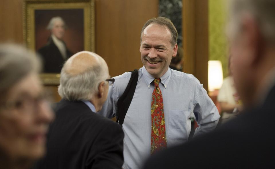 Will Shortz, crossword editor for the New York Times, designed his own major at Indiana University and is active in many puzzle organizations.