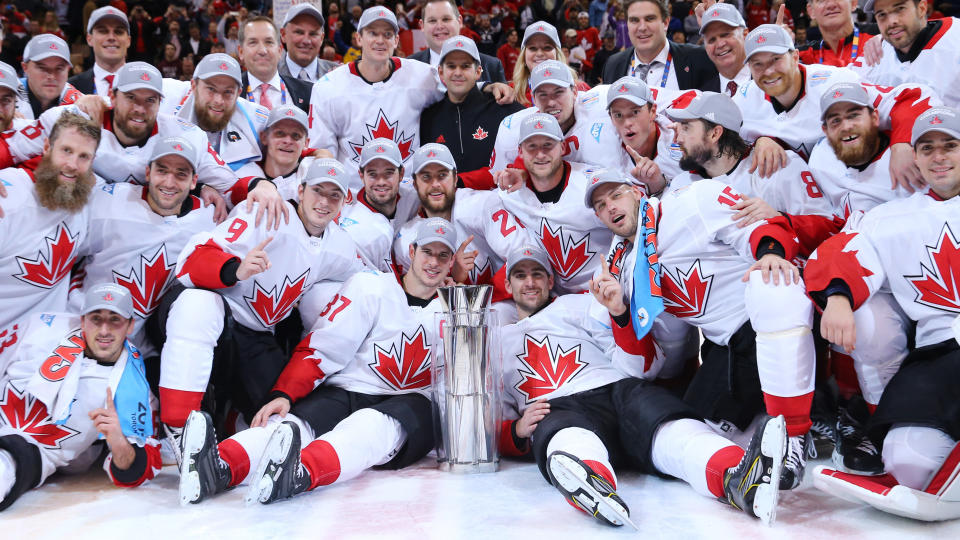 Team Canada claimed the last two World Cups in 2004 and 2016. (Photo via USA TODAY Sports)