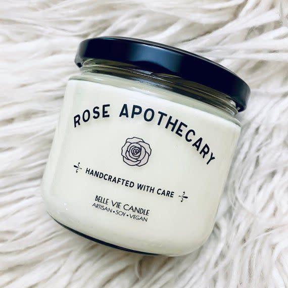 Rose Apothecary Candle