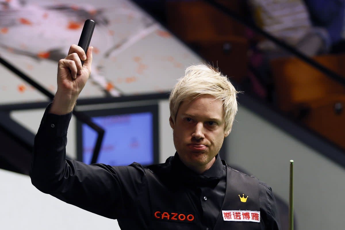 Neil Robertson booked his place in the last 16 (Richard Sellers/PA) (PA Wire)