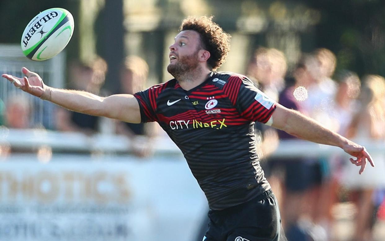 Duncan Taylor playing for Saracens - Getty Images/Jacques Feeney