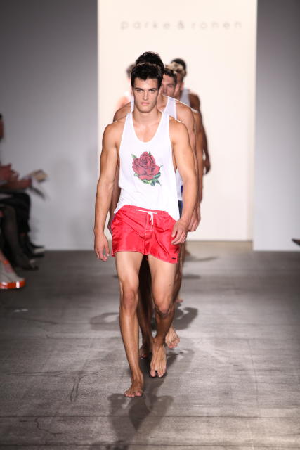 The finale of Parke & Ronen’s first show in spring ’12.