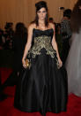 Met Ball 2013: Ashley Greene looked sultry in Marchesa AW13.