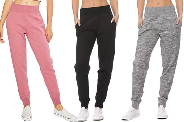 shoppers love these fleece-lined joggers - and they're only