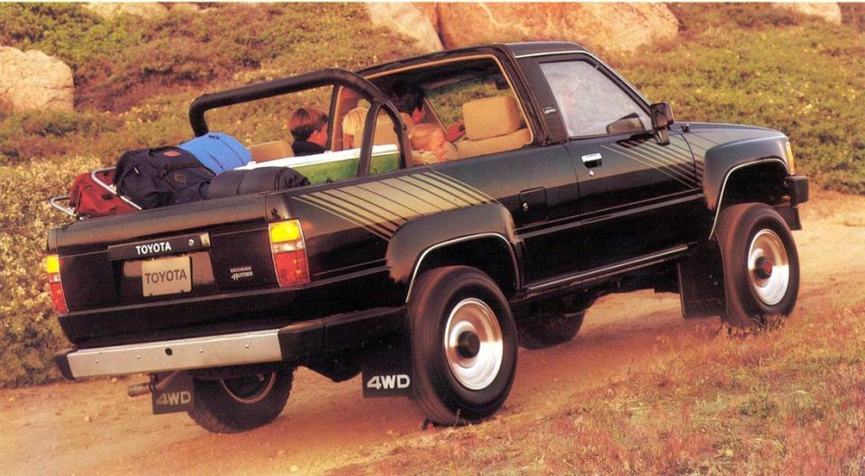 <p>Those who were kids in the 1980s remember these trucks on the street and in the movie <em>Back to the Future</em>. This means Toyota pickups of this generation are becoming desirable. The 4Runner packed the same style in a package that allowed you to bring friends along in comfort. NADA Guides says that even the best 4Runner of this vintage shouldn’t exceed $20,000. But most are priced far lower and have significant mileage (150,000-200,000) on the odometer. Since the engines and drivetrains are so durable, even high-mileage 4Runners are worth looking at. The large following among 4WD enthusiasts fuels a tremendous aftermarket for parts and upgrades that can transform these trucks into virtually unbreakable extreme 4X4s. <a href="https://www.allprooffroad.com/" rel="nofollow noopener" target="_blank" data-ylk="slk:All-Pro Off-Road;elm:context_link;itc:0;sec:content-canvas" class="link ">All-Pro Off-Road</a> is a great resource for those who want to build a 4Runner into a Wrangler-eating off-road machine.<br></p>