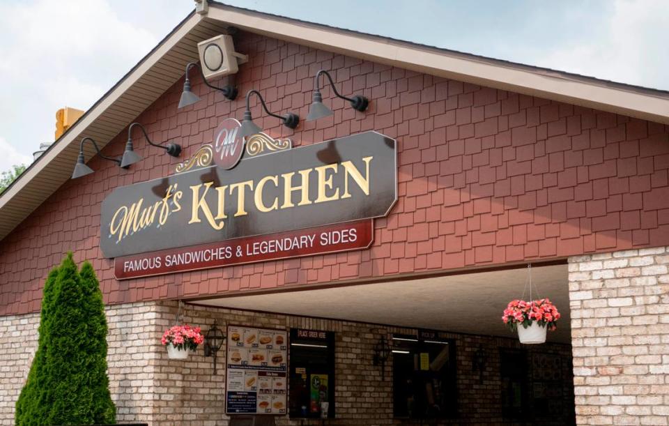 Murf’s Kitchen, named after Mafalda “Murf” DelGrosso, offers sandwiches and sides like the famous potato salad at DelGrosso’s Park & Laguna Splash on Friday, June 9, 2023.