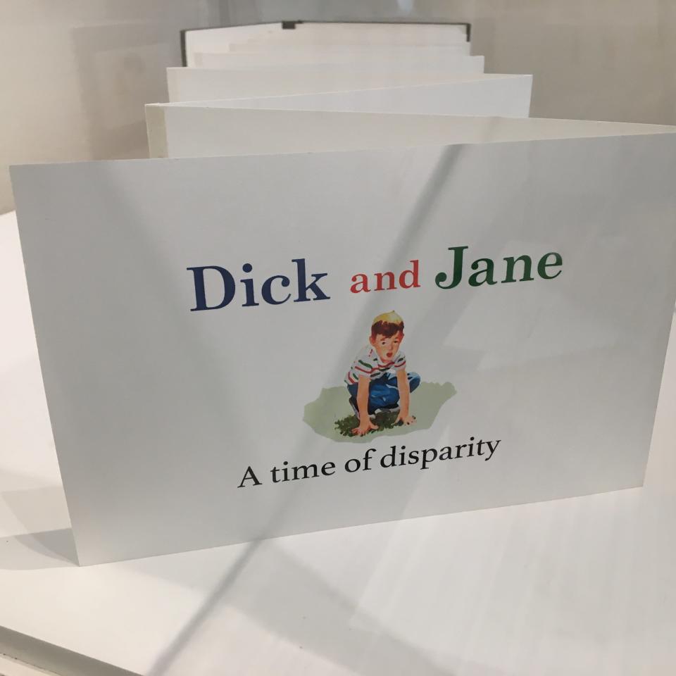 "Dick and Jane - A Time of Disparity," by Joan Iversen.