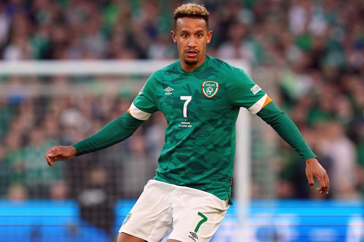 Republic of Ireland striker Callum Robinson is targeting a Euro 2024 boost in Malta (Brian Lawless/PA) (PA Wire)