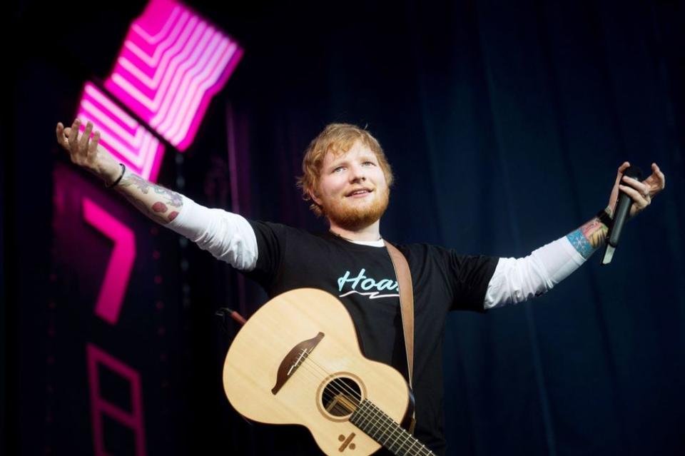 Ed Sheeran | Luca Piergiovanni/EPA-EFE/Shutterstock