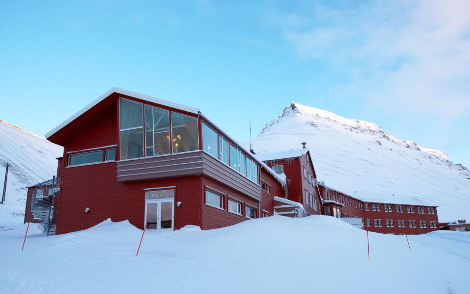 Spitsbergen Hotel in Svalbard Island, Norway