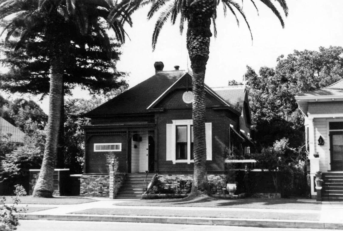 Louis Wegner’s house at 636 West 23rd Street was cleared to make room for the new Merced County Superior Court Building in the early 1990s. 