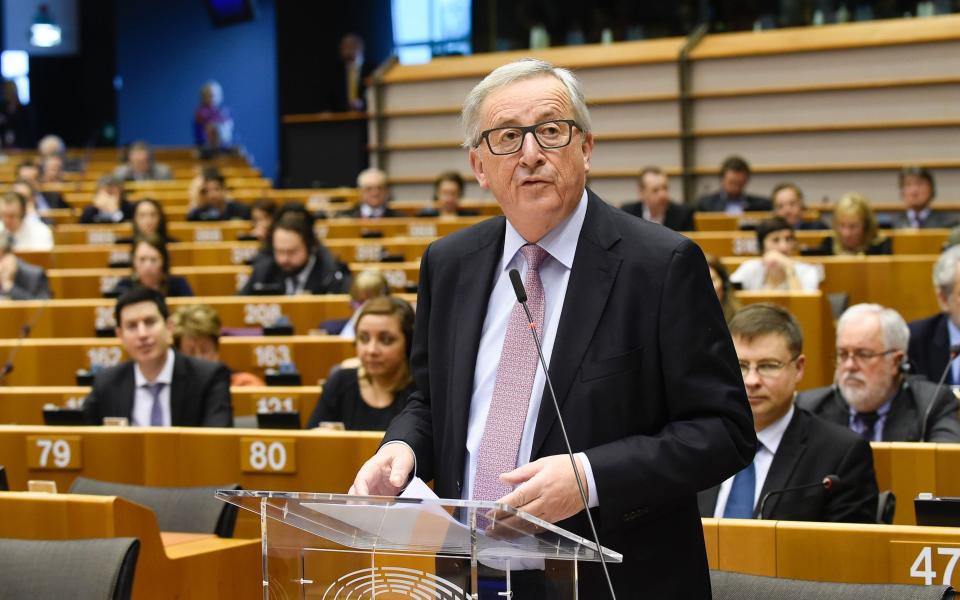 Jean Claude-Juncker's blueprint for Europe: EU could give up dream of political union and be 'nothing but the single market'
