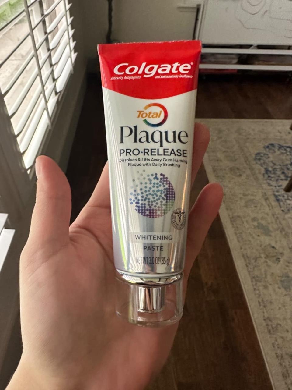 Colgate total plaque pro release