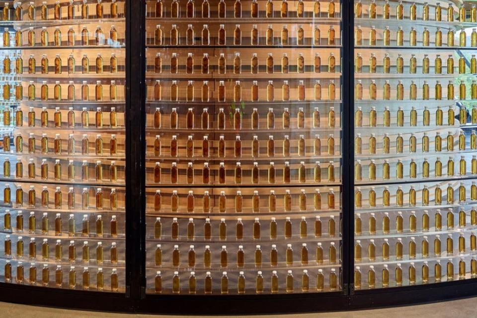 The archive of whiskies in The Macallan distillery (The Macallan)