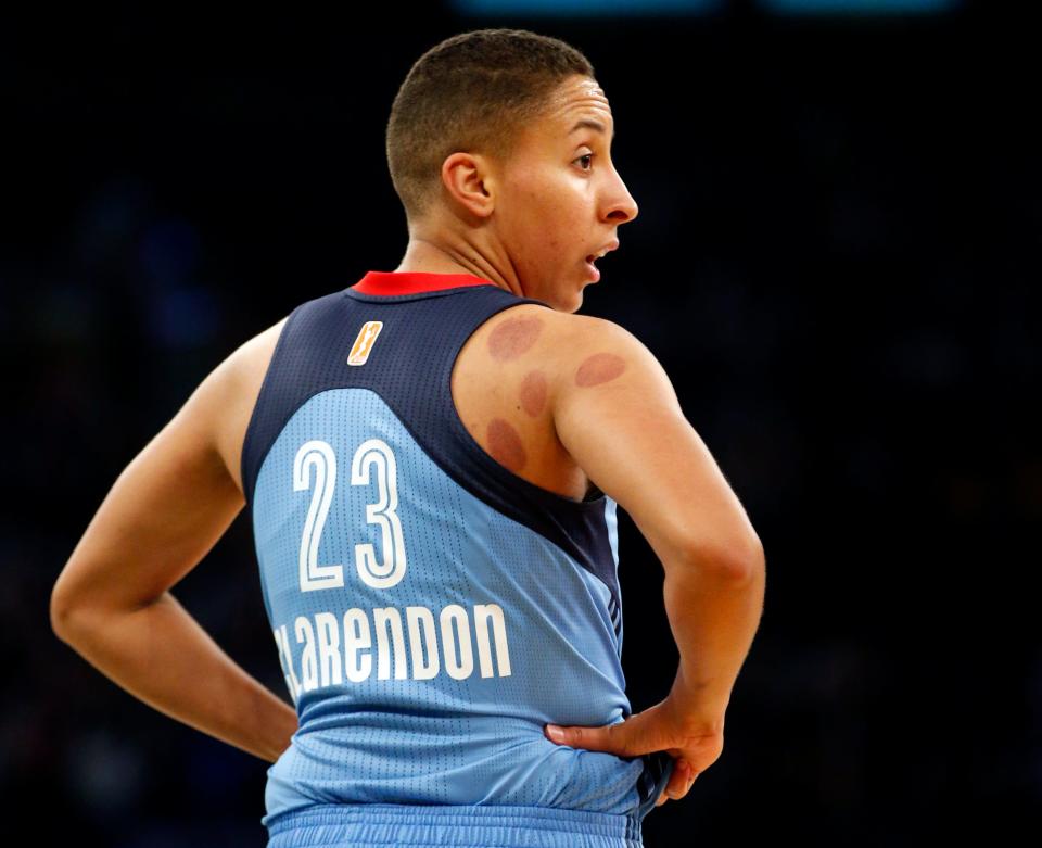 WNBA veteran Layshia Clarendon has said it's not realistic for athletes to boycott events in red states. “From the perspective of women and the BIPOC and queer and trans communities, why do we have to constantly be the ones protesting?” she asked.