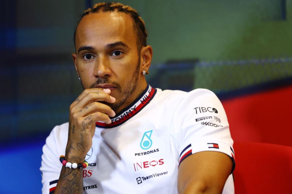 Lewis Hamilton is hoping for an improved performance in Baku this weekend  (Getty Images)