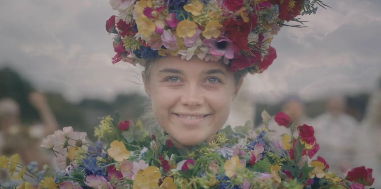 florence pugh as dani in midsommar