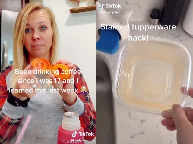 This TikTok Hack Will Show You How To Get Your Tupperware Under Control