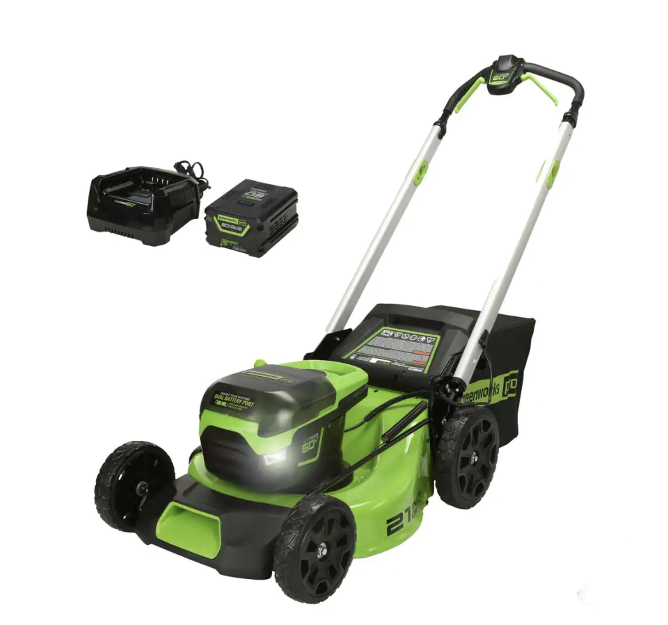 best gardening tools greenworks cordless mower