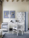 <p> If you're skipping the commute to work from home, ensure you include an attractive desk space in your country decorating ideas. </p> <p> ‘Keeping clutter tidied away creates a much-needed sense of calm,’ says Anna Trinder, owner of The Dormy House. Investing in some key storage items can help eliminate stress and restore order. ‘If you need a printer, consider a dedicated table on castors that can be easily moved when needed, and tidied away again afterwards.’  </p> <p> Pretty noticeboards will make your desk area feel more homely, while an upholstered screen can also provide privacy and shield your screen from sunlight.  </p> <p> If you don't need a dedicated home office, but simply desk space for household admin, consider a console table or slim desk that feels a part of your home's overall decor scheme.  </p> <p> A piece of natural wood furniture, with a deep drawer for hiding away paperwork or a laptop, is perfect. An artwork will provide a 'view' if you're not close to a window.  </p>