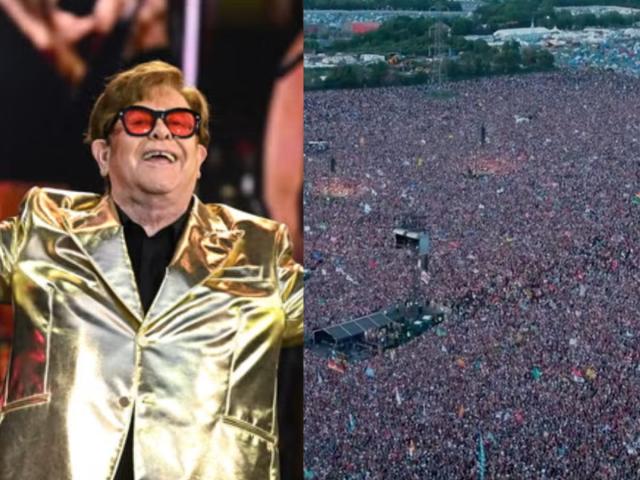 Elton John closes Glastonbury 2023 with star-powered singalong