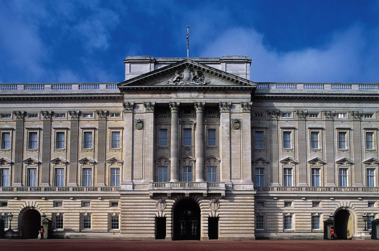 Der berühmte Buckingham Palace in London. Foto: Getty