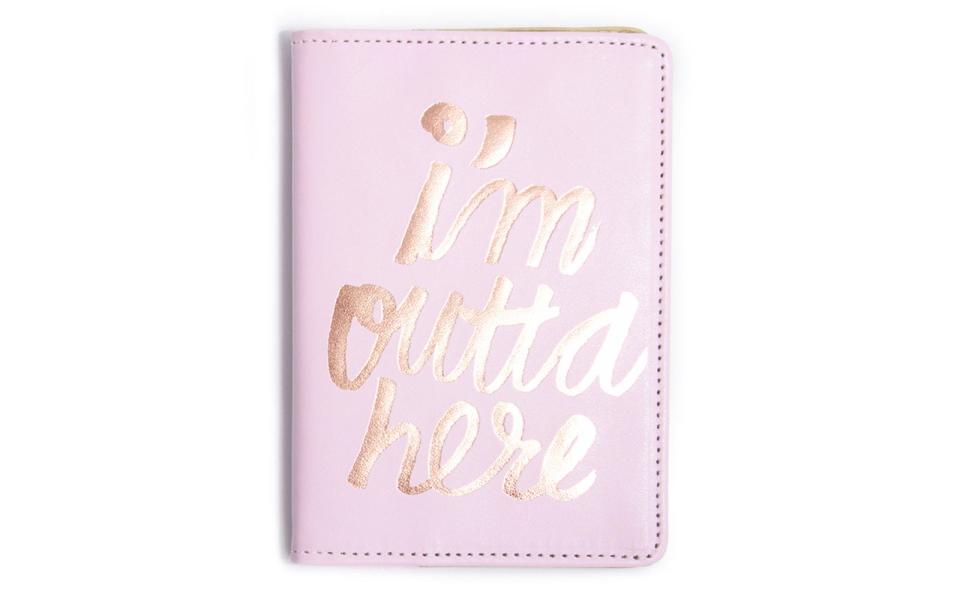 I’m Outta Here Passport Holder