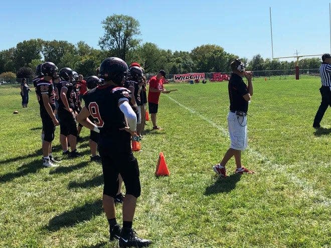 Quest Academy in Peoria has joined the Illinois 8-man high school football lineup, as did North Fulton (pictured) in this 2019 game.