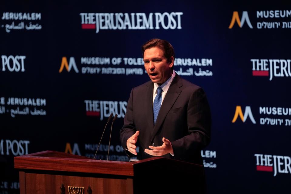 Gov. Ron DeSantis has been traveling to Israel and Asia while state lawmakers in Tallahassee dial-back a couple of his policy priorities.