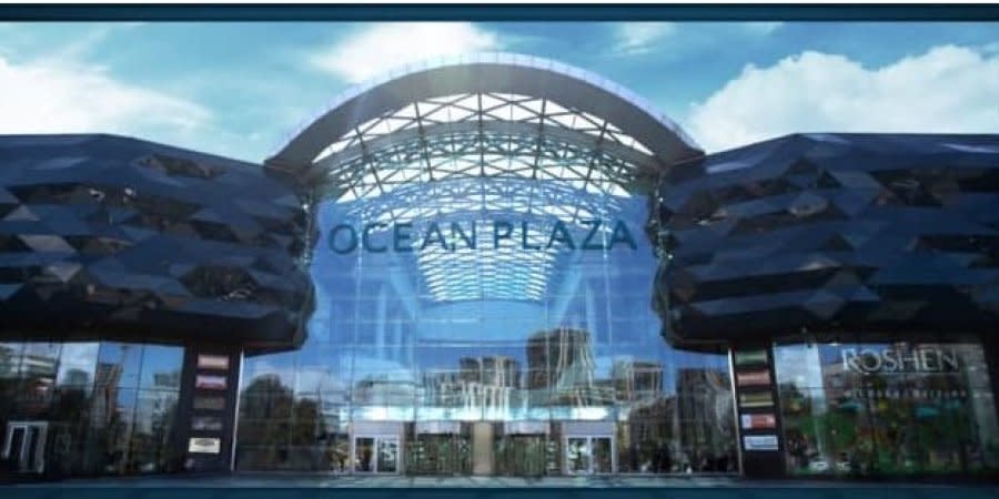 Ocean Plaza shopping center has not been operating since the beginning of the Russian invasion of Ukraine