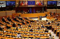 Plenary session of the European Parliament on a new proposal for the EU's joint 2021-27 budget and an accompanying Recovery Instrument to kickstart economic activity in the bloc ravaged by the coronavirus disease (COVID-19) outbreak, in Brussels