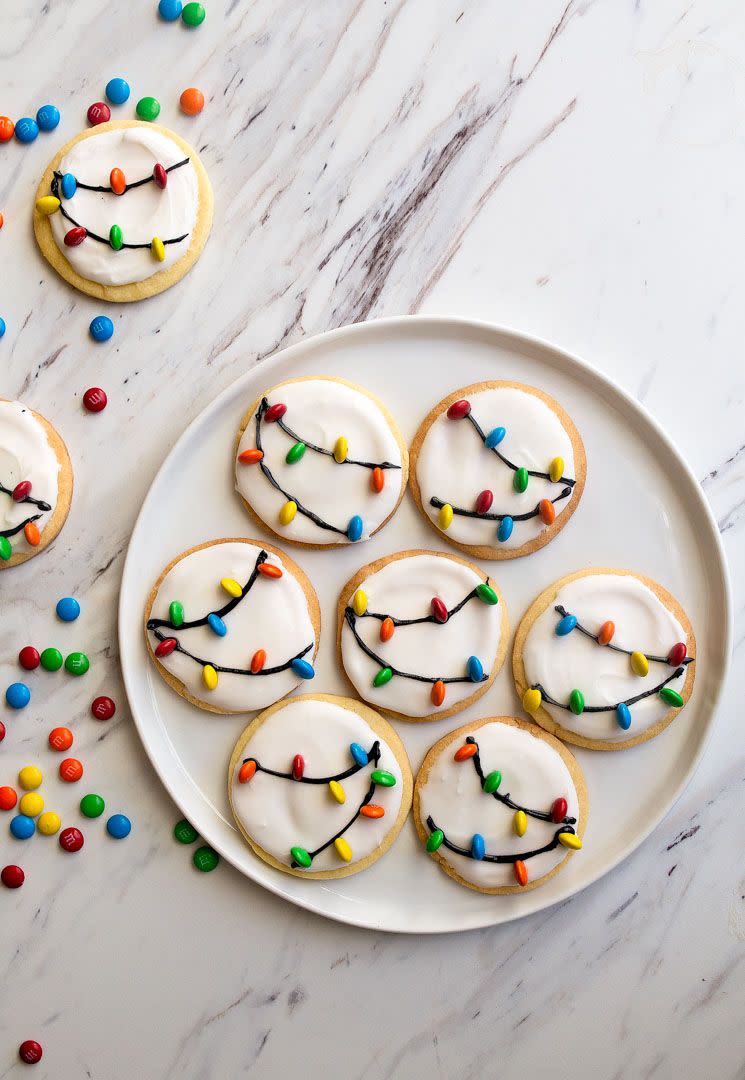 Christmas Lights Cookies