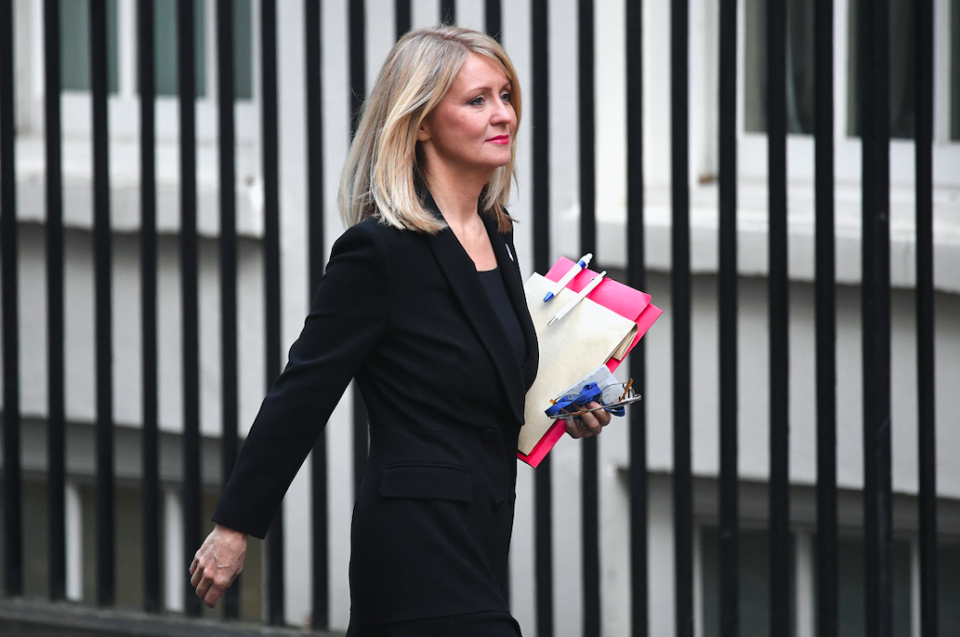 <em>Esther McVey became the second high-profile resignation (Getty)</em>