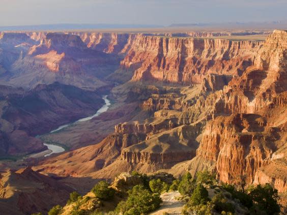 The Colorado River flowing through the Grand Canyon (Getty/iStock)