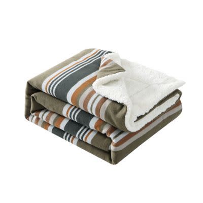 8) Pendletton® Sanford Stripe Throw Blanket in Capers