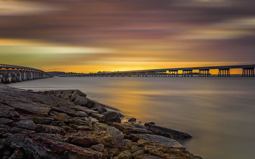 Sunset on Amelia Island - AP