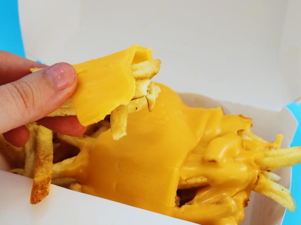 in n out cheese fries